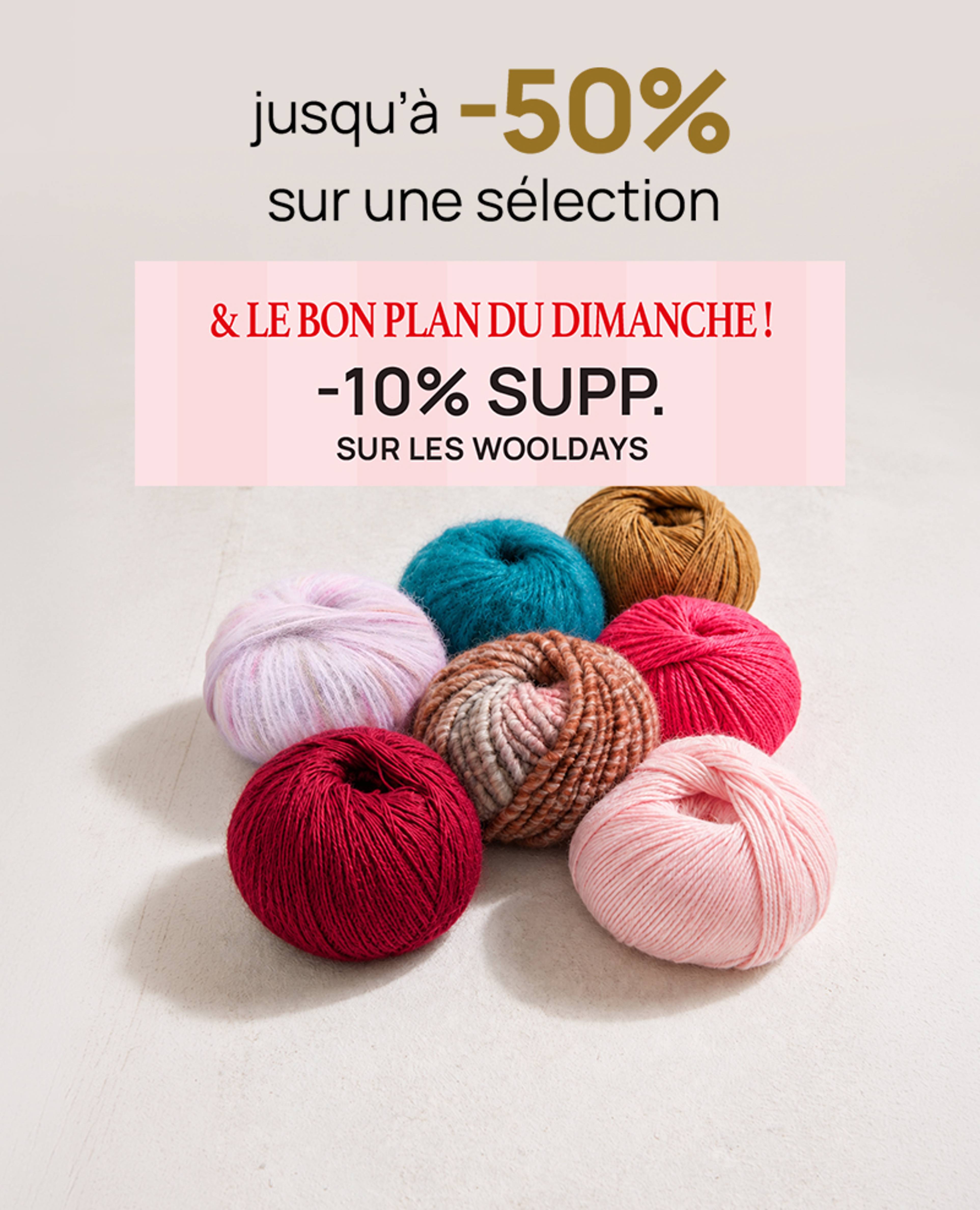 WOOLDAYS : jusqu'à -50%